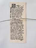 Signed Jeri L. Baird Embossed Paper Folk Art