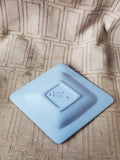 Wedgwood Blue Jasperware Diamond Shaped Trinket Dish