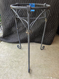 Heavyweight Black Metal Plant Stand
