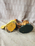 Pair of Hen and Rooster Figurines (B)