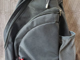 Black Single Strap Sling Backpack