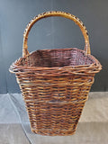 Woven Brown Wicker Basket