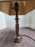 Petite Bronze and Gold Tone Lamp