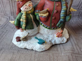 Lang and Wise  Classic Santa Collectibles "Holly Birds" 76220502 Figurine