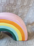 Ceramic Rainbow Figurine