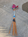 6-Piece Driveway Reflector Lot