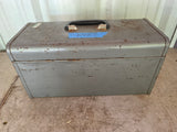 Craftsman Metal Tool Box w/Some Tools