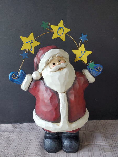 Resin Santa "Joy" Figurine