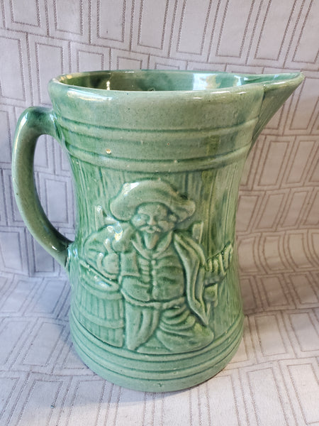McCoy Pottery Green "Buccaneer" Tankard