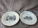 Pair of First Presbyterian Church Decorative Plates