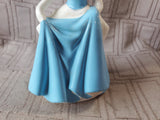 Pair of Walt Disney Productions Cinderella Ceramic and Prince Charming Figurines