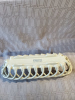 Eucalyptus Stoneware Cream Colored Bread Basket