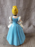 Pair of Walt Disney Productions Cinderella Ceramic and Prince Charming Figurines
