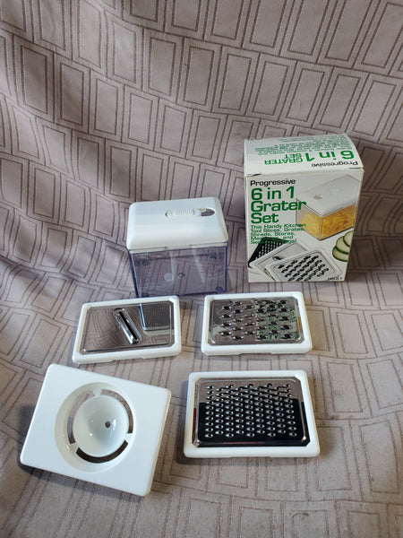 Progressive 6 in 1 Grater Set