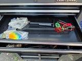 Craftsman Chest on Chest Rolling Tool Cabinet w/Assorted Tools (B)***HEAVY ITEM***READ DETAILS ON PICK UP POLICY***