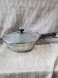 Aluminum Skillet with Chafing Dish