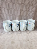Set of 4 American Atelier at Home "Floral Garden" 5088 Mugs