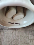 Pair of Paula Joerling Ceramic Christmas Bells