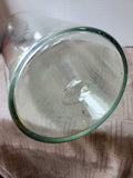 Recycled Clear Glass Bottle Vase