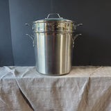 Calphalon 12 QT Stock Pot with Dual Steamer Inserts