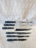Set of 6 J.A. Henckels International Stainless Eversharp Knives