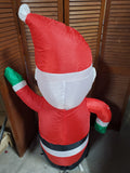 Holiday Living 4 FT Airblown Waving Santa Inflatable WORKS