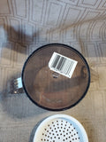 Gray Plastic Gravy/Fat Separator with Strainer