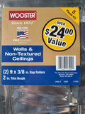 Wooster Walls & Non-Textured Ceilings 5 Piece Paint Kit UNOPENED