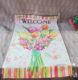 Lot of 3 Garden Flags