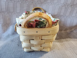 Longaberger Basket with Tea Tie-On