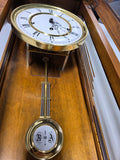 Howard Miller 33" Oak Wall Clock w/Chimes