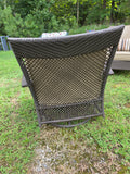 Brown All Weather Wicker Swivel/Rocking Chair w/Solarium Cushions (Copy)