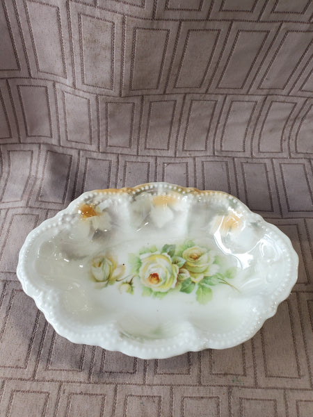Floral Trinket Dish