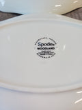Set of 4 Spode "Woodland" Turkey and Pheasant Pickle Dishes