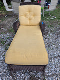 Lloyd Loom Chaise Lounge w/Cushions