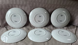 10 Piece Plastic Americana Dinner and Salad Plate Set