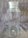 Crate & Barrel Clear Glass Juice Refrigerator Pitcher