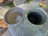 Two Plastic Planters