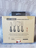 4 Piece Twine Rustic Elegance Gourmet Cheese Knife Set UNOPENED