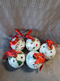 LightScapes Set of 5 Porcelain Ornaments with Gift Boxes