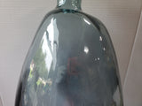 Blue Glass Balloon Shaped Floor Vase (B)