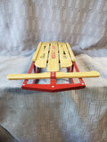 Miniature Radio Flyer Sled Figurine