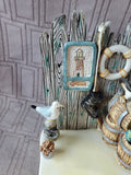 The Hummelscapes Collection "Fisherman's Feast" Mark # 1029-D Figurine