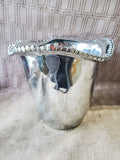 Beatriz Ball Aluminum Organic Pearl Design Rim Ice Bucket