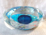 Murano Style Heavy Art Glass Aquarium Sculpture