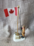 Department 56 Dickens' Village "Dickens' Raising the Flag" Figurine