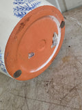 Blue and White Glazed Terracotta Planter