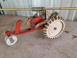 Vintage Thompson USA Cast Iron sprinkler Tractor
