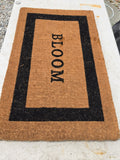 Coir Fiber Heavy Duty "Bloom" Door Mat