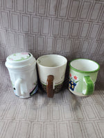 3 Piece Assorted Lot of Coffee Mugs